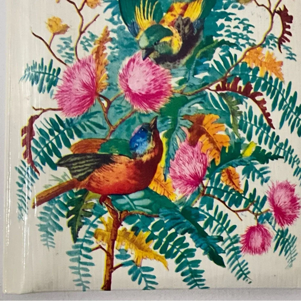 Vintage Engagements Planner Made in Japan with Birds and Floral Design 60’s/70’s